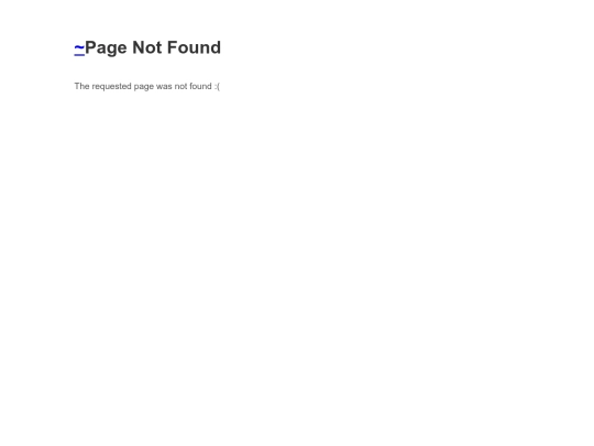 not_found screenshot