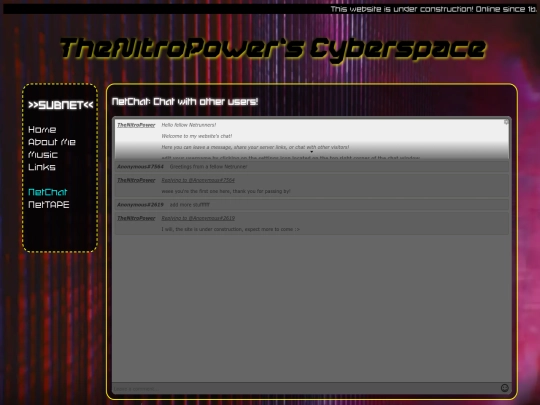 Subsections/Netchat/netchat screenshot