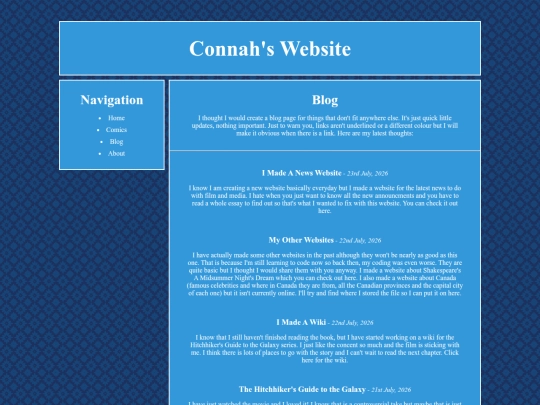 blog screenshot