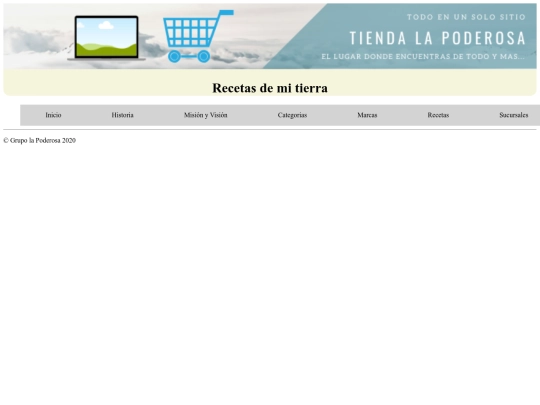 TiendaLaPoderosa/recetas screenshot