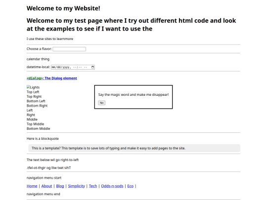 archive/html-examples screenshot