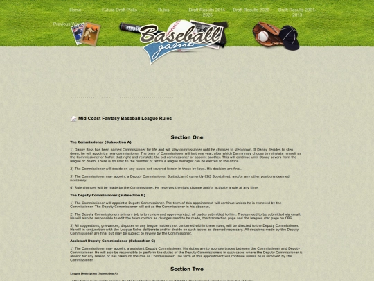 rules screenshot