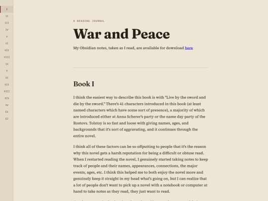 WarAndPeace screenshot
