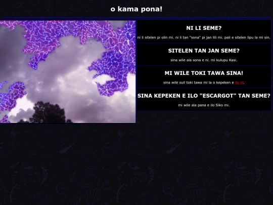 TOK screenshot