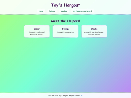 helpers screenshot