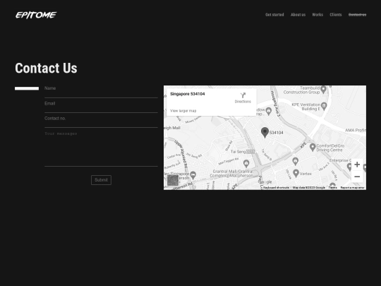 contact screenshot