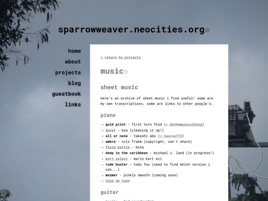 projects/music screenshot