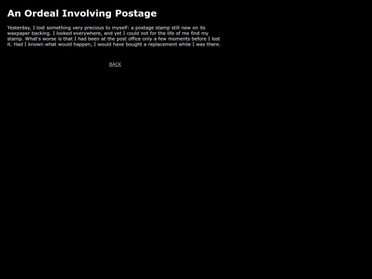 writing/ordealpostage screenshot