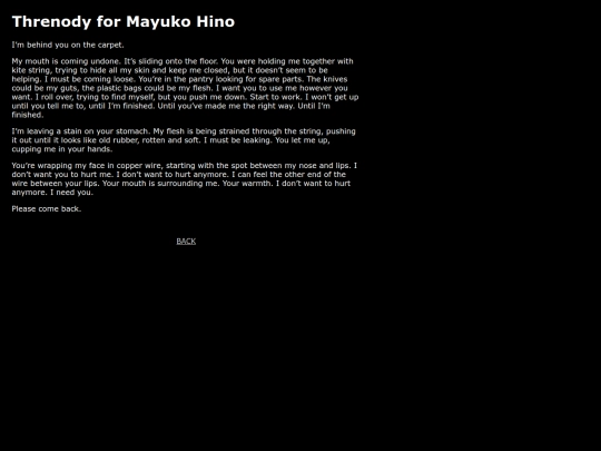 writing/threnodymayuko screenshot