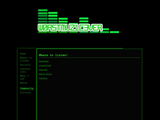Where-to-listen screenshot