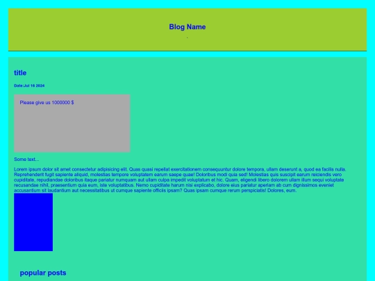 blog screenshot