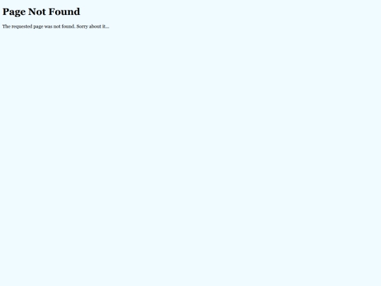 not_found screenshot