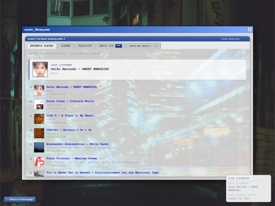 music_library screenshot