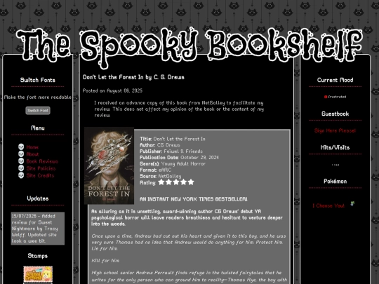reviews/dont-let-the-forest-in screenshot
