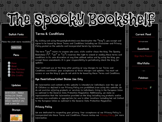 terms screenshot