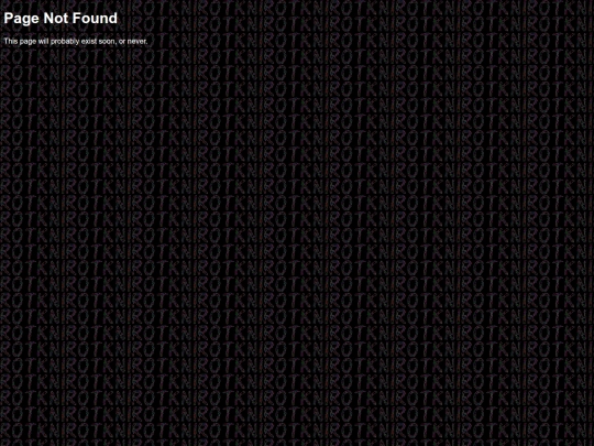 not_found screenshot