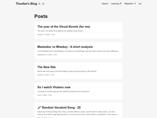 blog/posts screenshot