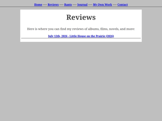 reviews screenshot