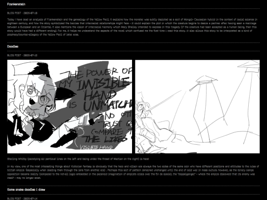 blog screenshot