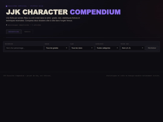 index screenshot
