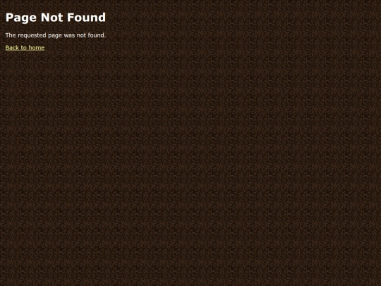 not_found screenshot