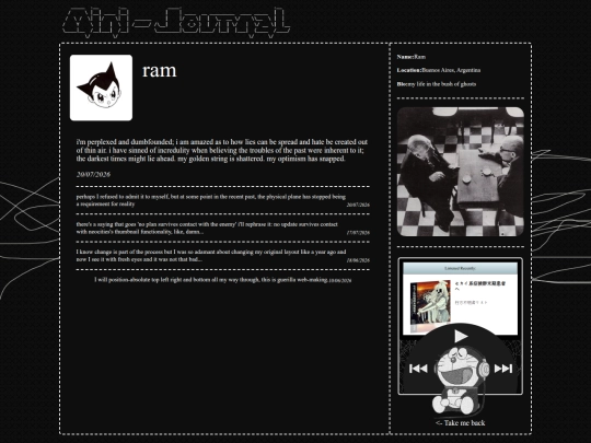 miniJournal screenshot