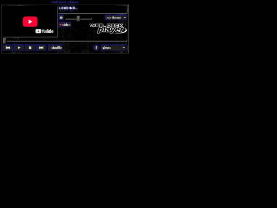 webdeck-player screenshot