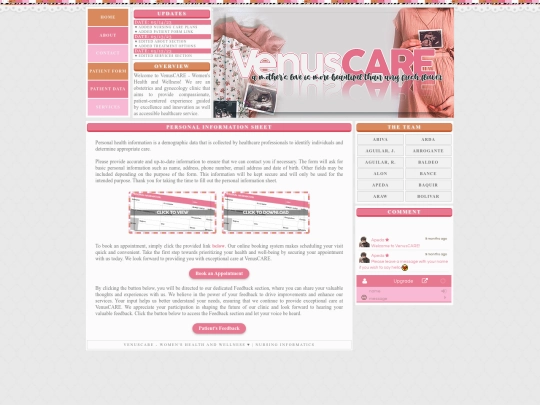 Form/Feedback screenshot