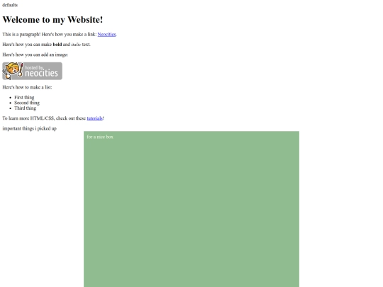 new web/copypastes screenshot
