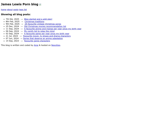 posts screenshot