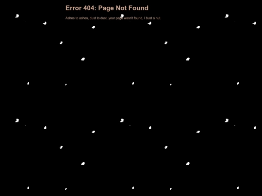 not_found screenshot