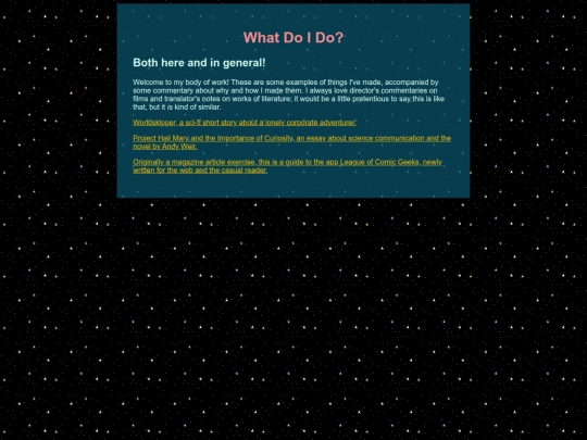 artifacts screenshot