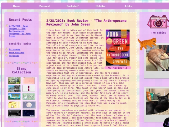 bookreviews screenshot
