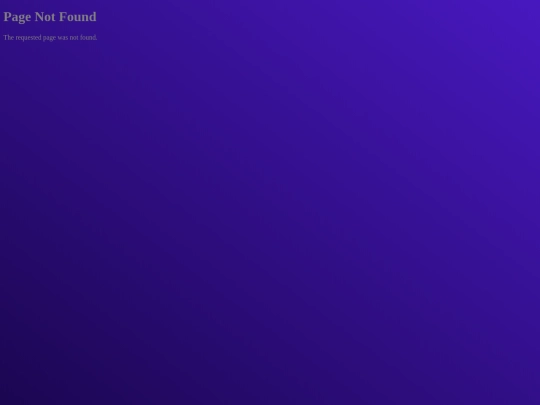 not_found screenshot