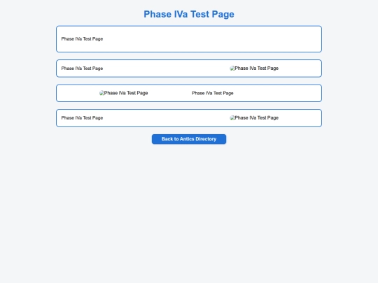 AnticsPages/PhaseIVa screenshot