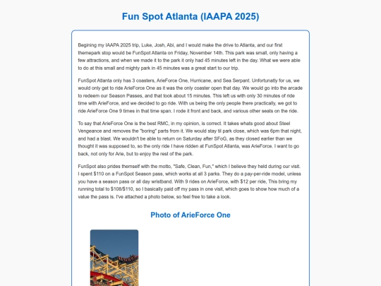 AnticsPages/fPages/FSAIAAPA25 screenshot