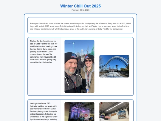 Parks/CParks/CePoWCO2025 screenshot