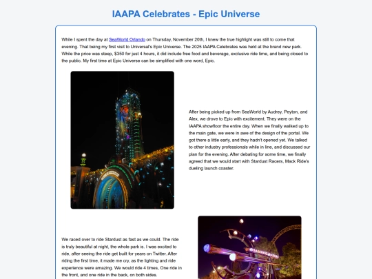 Parks/EParks/EpicIAAPA25 screenshot
