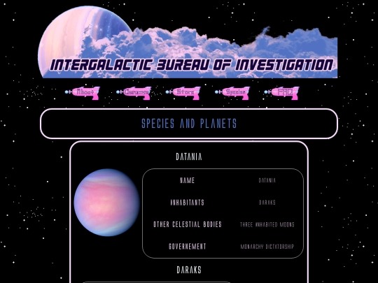 species screenshot