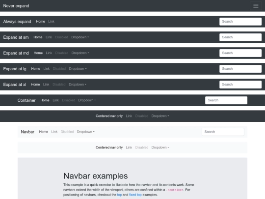 docs/4.0/examples/navbars screenshot