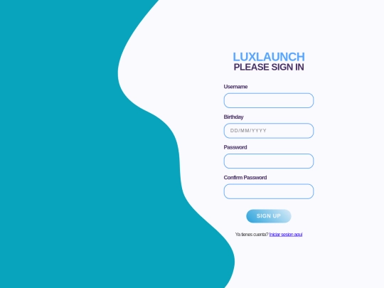 signup/sign_in screenshot