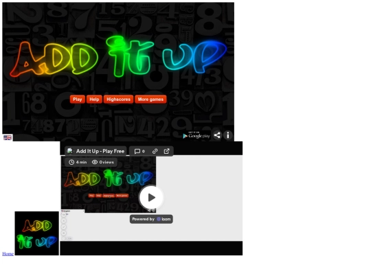AddItUp screenshot