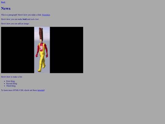 news screenshot
