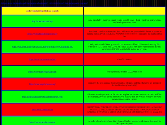 wackywebsites screenshot