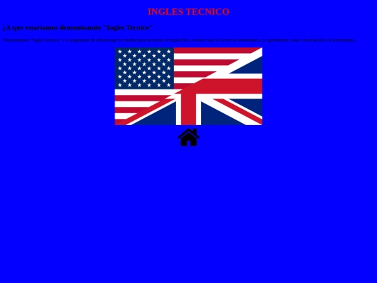 Aplicaciones Web/Ingles screenshot