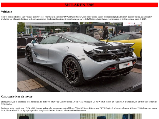 Proyecto Personal/mclaren screenshot