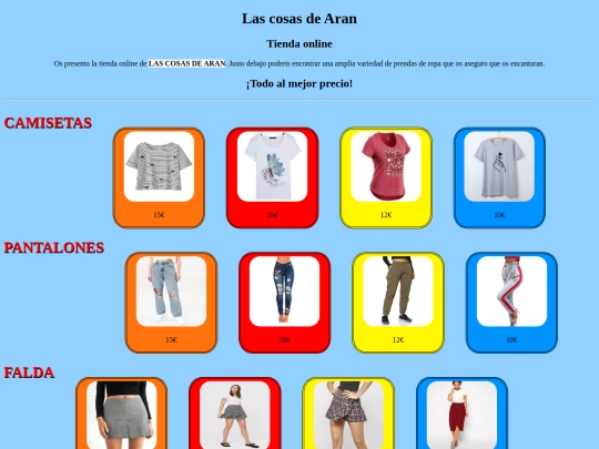 Tienda/tienda screenshot