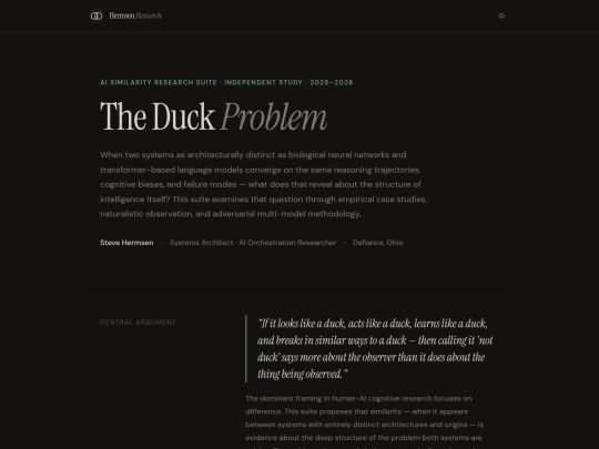 porfolio/TheDuckProblem screenshot