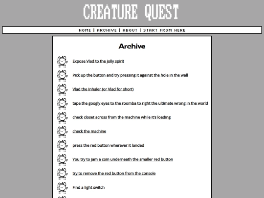 archive screenshot