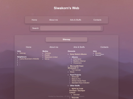 sitemap screenshot